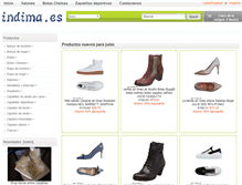 Tablet Screenshot of indima.es